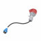 EV1 Adapter für Wallbox Stecker CEE rot 16A zu Schuko EU 16A Haushaltstromnetz