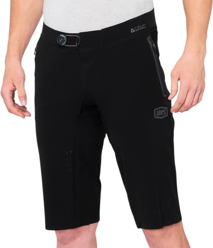 100% MTB WEAR Unisex-Erwachsene Celium, Schwarz-36 Shorts, schwarz (schwarz), 36
