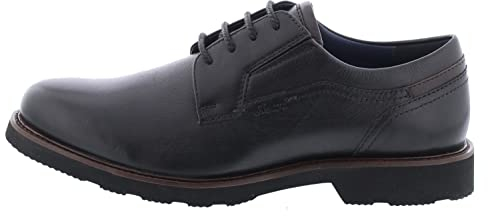 Sioux Herren Dilip-716-h Oxford-Schuh, Schwarz, 45 EU Weit
