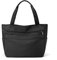 CORIOS Damen Nylon Handtasche Wasserdicht Schultertasche Casual Henkeltasche Multifunktionale Tote Beutel Leicht Tragetasche für Arbeit Einkaufen Alltag Schule Reise Schwarz