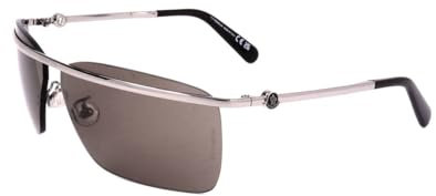 Sonnenbrillen Moncler ML0257 14E SHINY LIGHT RUTHENIUM 67/11/ UNISEX