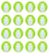 16 PCS Pet Washing Machine Lint Balls,Pet Hair Remover Washing Machine,Reusable Lint Ball for Washing Machine and Dryer,Green