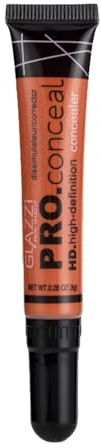 Abdeckstift Augenringe Männer Concealer Lip Color Concealer General Brown Face Black Liquid Foundation zur Aufhellung des Erscheinungsbildes Concealer Augenringe Falten (Orange, One Size)