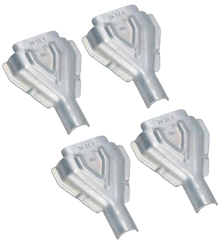 AB Tools Cubierta de media carcasa para cable de freno de remolque para cables de 19 mm, 4 unidades