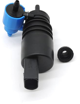 HISports Wasserstrahlpumpe 1K6 955 651 für Scheibenwaschanlage 1J6 955 651,1T0 955 651 A,ADC40303 Kompatibel mit — A3 A4 A6 Q2 Q3 Q5 Q73