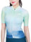 INBIKE Fahrradbekleidung Damen Radtrikot Kurzarm Sommer Fahrradtrikot Kurz Trikots Fahrrad Rennrad Shirt Radsport-Bekleidung Bunt Grün L