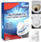 Lot de 12 pastilles d'action en mousse pour toilettes, tablettes nettoyantes pour toilettes, détartrant pour toilettes, tablettes nettoyantes pour cuvette de toilette, nettoyant pour eau de Javel,