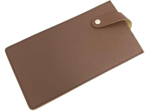 NIYATA 1 Pc Chinese Cleaver Knife Holder, Knife Sheath, 8.5 Inch PU Leather Knife Sleeve, Leather Knife Cover, Knife Protection Sleeve, Chef Knife Sleeve, Brown