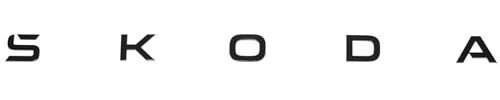 Skoda 57H853687A041 Schriftzug Heckklappe Emblem Buchstaben Logo, schwarz