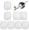 Tkxjry 6 Stücke Wachstumsbox für Indoor Outdoor, 8CM Pflanzenwurzel Wachstumsbox, 250 ml Pflanzenwurzelgerät, Wachstumsbox Plant Rooting Ball, Pflanzenwurzelkugeln, Für Gartenpfropfung Wurzelbildung