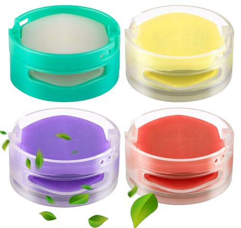 4pcs Anti Odour Cartridge for Shark, Long-Lasting Air Freshener Refill, Long-Lasting Fragrance, Easy to Install, Compatible with Az3000 Az3002 Hz3000 Hz3002 Iz862h Iz562h Zd550 Hp301 Hp302