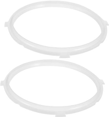 Sosoport 2 Pezzi Ricambio Silicone per Pentola Pressione Elettrica per Sigillatura Sicura e Facile Installazione Compatibili con Accessori Cucina