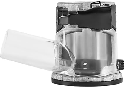 WSKZBXSI 65mm Plunge Router Base Dust Cover Vacuum Cleaner Trimming Machine Wood Milling Stand,Compatible For Tupia ，Compatible Makita ，RT0700C DRT50 3709