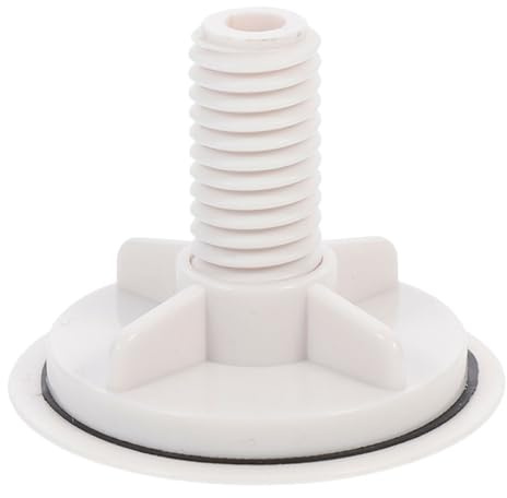 NOLITOY Couvercle Trou Robinet 47Mm Cache-Trou d'Évier en Plastique Bouchon Décoratif Anti-Fuite pour Lavabo Évier Cuisine Installation Facile 1 Pièce