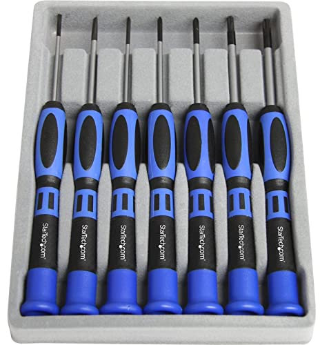StarTech.com Kit de 7 Tournevis de Précision pour Ordinateurs - Trousse à Outils PC (CTK100P)