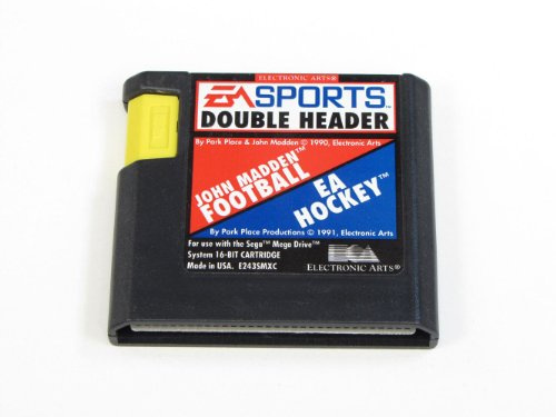 EA Sport Double header - EA Hockey / John Madden Football - Megadrive - PAL