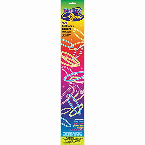 Leuchtende Halsketten - 55 cm - 25er-Pack