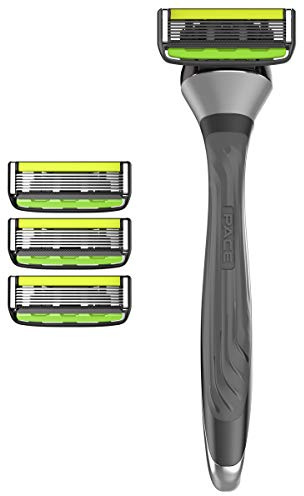 Dorco Pace 6 Plus – 6-Klingen-Rasierer mit Trimmer