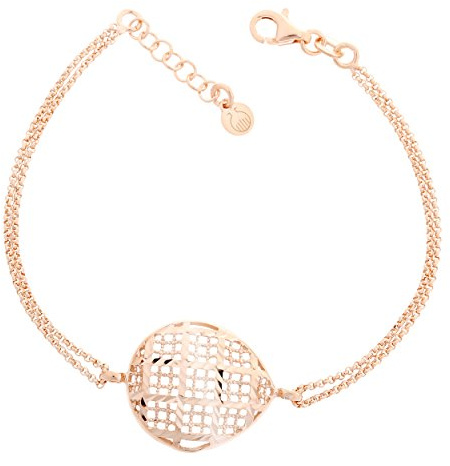Orphelia Damen-Armband Silber vergoldet rhodiniert 19 cm-ZA-7189/G