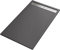 Piatto doccia Grigio Scuro effetto pietra cemento in marmoresina RELAX OLIMPO DOCCE - Piatto doccia in marmoresina Grigio Scuro effetto pietra cemento RELAX - 90x140