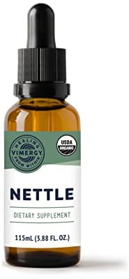 Vimergy Nettle, 57 Servings – Nettle Supplement – Glycerin-Based Liquid Nettle Supplement – Vegan Supplement – Formulated Without Sugar or Binders – Non-GMO & Gluten-Free (115 ml)