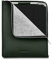 WOOLNUT Leather Folio Cover Case for iPad Pro 13 inch & iPad Air 13 - Green, with Pencil Holder, Premium Full-grain Leather, Zipper/iPad Pro 12.9 Case with iPad Air 13(M4, 2024) Compatibility