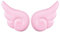 Motorradhelm Horn, Asudaro 1 Paar Motorradhelm Dekoration Fahrradhelm Zubehör Engel Dekoration Helm Dekoration Zubehör Kunststoff Saugnapf Flügel Für Ski Bike Motorradhelm,Rosa