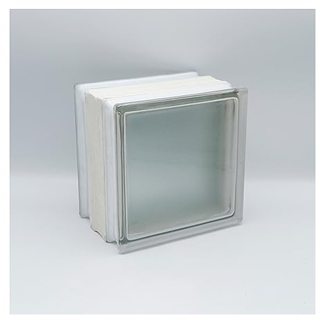 Fuchs Design THERMO BLOCK Plus, 3x Glasbaustein Riva klar, 19x19x13,5cm, Wärmedämmung: Ug 0,8