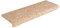 vidaXL Stufenmatten 15 STK., Treppenmatten mit Klebebändern, Treppenteppich Waschbar Faltbar, Treppenstufenmatte Treppenschutz, 65x21x4cm Golden