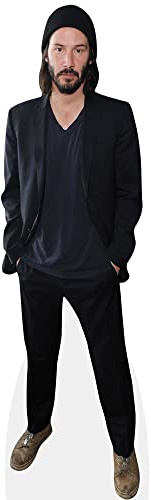 Keanu Reeves (Casual) Pappaufsteller lebensgross