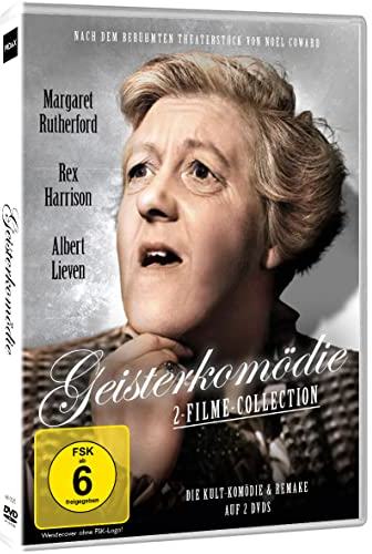 Geisterkomödie (FAN-Edition mit zwei Verfilmungen) Blithe Spirit (Fröhlicher Geist) Kult-Komödie mit Margaret Rutherford (Miss Marple) + Remake Geister-Komödie