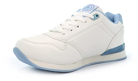 Ladies Lawn Bowling Shoes Womens Lawn Bowl Shoes Ladies Bowling Shoes Womens Bowling Shoes Lace Up Ladies Bowls Trainers White 7 UK