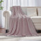 JIAHANNHA Valentinstagsgeschenke Dusty Rose Lila Pink Überwurfdecke Fleecedecke 127x152.4 cm, super weiche, gemütliche Plüschdecke für Couch, Bett, warme und leichte Samt-Bettdecken für Erwachsene
