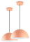 LED Universum 2er-Set Pendelleuchten Jada Coral Ø30cm x 125cm, E27 Fassung, max. 40W, Hängelampe, Hängeleuchte, Deckenlampe, Wohnzimmerleuchte, Kinderzimmerlampe, Metall
