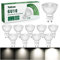 Dimmable Ampoules GU10, LED 7W Équivalent Spots Halogene 50W, Blanc Froid 6000K 500LM AC 220-240V, Spot LED Dimmable 38° Angle de Faisceau, Lot de 10