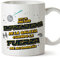 MUGFFINS Tazas para EMPRENDEDOR hombre - En Español - Mejor de la Galaxia Cuando Fuerza me Acompaña - 11 oz / 330 ml - Regalo original y divertido