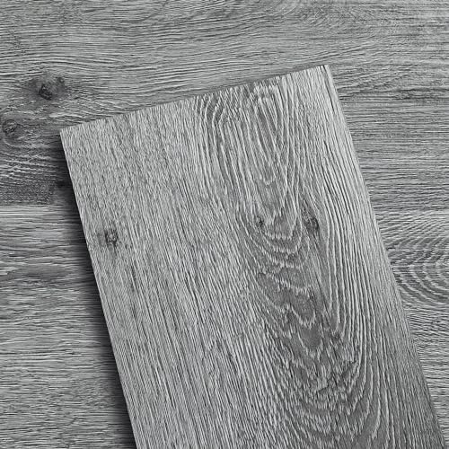 LaCheery Grigio Pavimento PVC Adesivo Effetto Legno Rovere Vintage 36 Pezzo 90cm x 15cm 4.86㎡ Piastrelle Adesive Pavimento Bagno Impermeabile Vinile Pavimenti PVC Adesivi Interni per Soggiorno Cucina