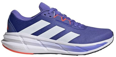 adidas Herren Questar 3 Running Shoes Laufschuhe, Cobalt Blue/Cloud White/solar red, 41 1/3 EU
