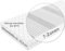 Crownmiller Basic 90x200 cm fest 12,5 cm Gesamthöhe 7 Zonen Matratze Bezug waschbar bis 60 Grad, Oeko-TEX® 100