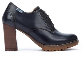 Pikolinos Zapatos tacón en Cuero Connelly para Señora Color Blue