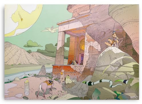 Moebius Arzak et Stel Sammelposter – Mystery Montrouge 06 (70 x 50 cm)