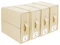 ManGotree Bed Sheet Organisers, Foldable Bedding Storage Box, 4 Pack Space Saving Underbed Storage Bags For Closet, Bedding Covers, Blankets, Clothes (Beige)