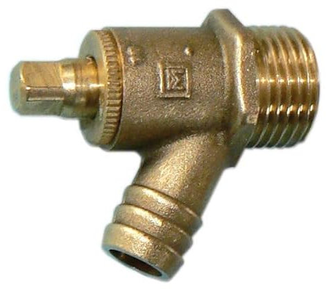 3/4 Type A Draw Off Cock (Known as Draw Off Valve/Drain Off Valve/Radiator Drain Off/Radiator Valve Drain Off/Radiator Drain Valve Also Available in 1/2 Inch BSP)