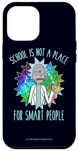 iPhone 13 Pro Max Rick and Morty School Case