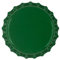 Chapas 26 mm verdes oscuro 100 uds