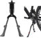 Fahrradständer,24-29 Zoll Höheverstellbar Aluminiumlegierung Fahrrad Ständer bis 30kg Traglast,Doppelständer Höhenverstellbar mit Schraubenschlüssel,Fahrrad Ständer für City Fahrrad,MTB,Trekkingräder