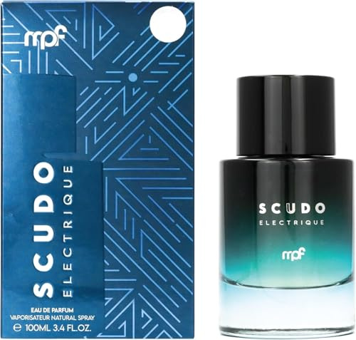 MPF My Perfumes Scudo Electrique EDP Eau de Parfum For Women and Men (Unisex), 100 mL Made in UAE