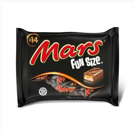 Mars - Fun Size - Chocolate Bars - Multipack 18g x 14