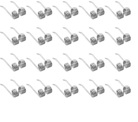 Zilimontt Scarifier/Lawn Raker Replacement Spring Tines for Greenworks 27022 2500600G, Lawn Scarifier Accessories(20pcs)