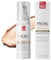 Creme solaire coreenne,Crème solaire visage coréenne SPF 60, Crème hydratante teintée,Crème solaire teintée quotidienne pour le visage, Légère et respirante, Non grasse, Couvrance naturelle